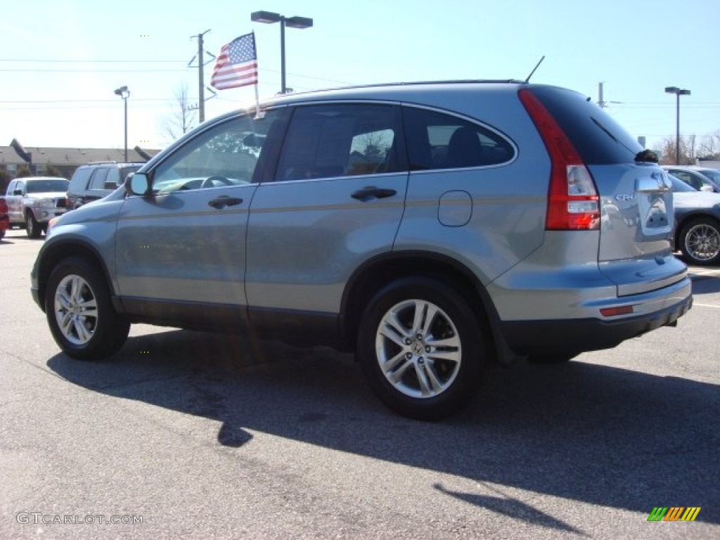 2011 CR-V EX - Glacier Blue Metallic / Gray photo #5