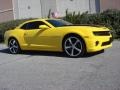 2010 Rally Yellow Chevrolet Camaro SS/RS Coupe  photo #2