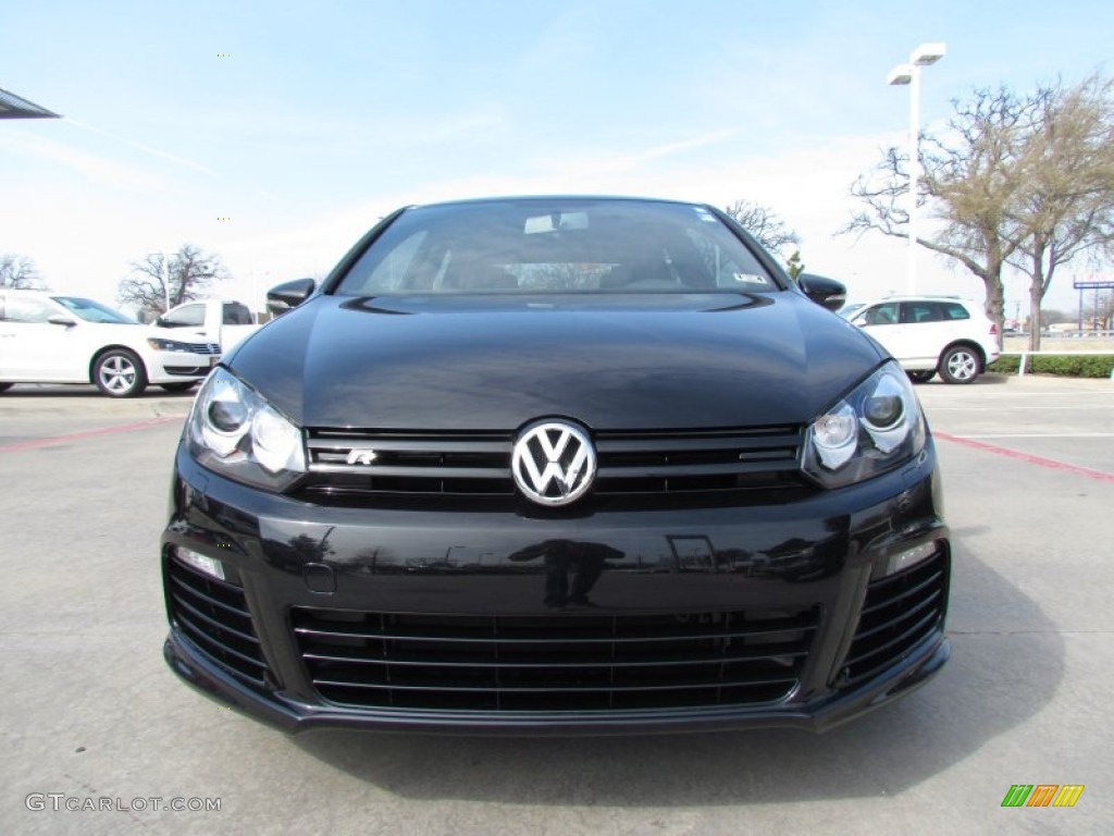 Deep Black Pearl Metallic 2012 Volkswagen Golf R 2 Door 4Motion Exterior Photo #60845736