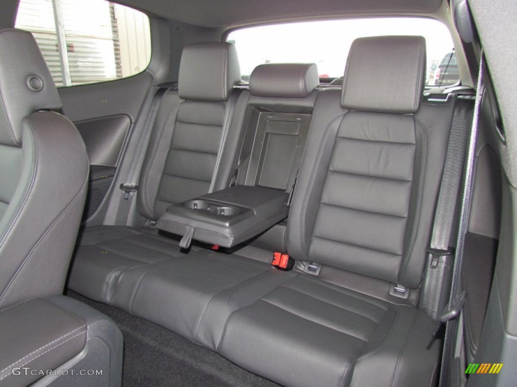 R Titan Black Leather Interior 2012 Volkswagen Golf R 2 Door 4Motion Photo #60845771