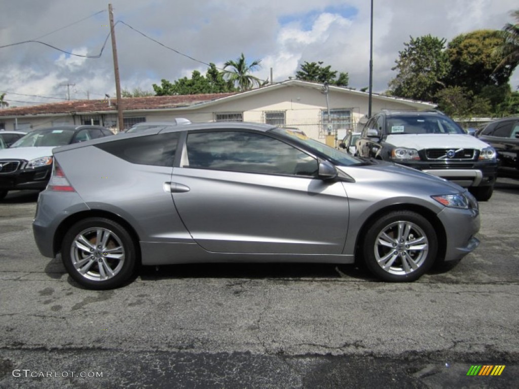 Storm Silver Metallic 2011 Honda CR-Z Sport Hybrid Exterior Photo #60846437