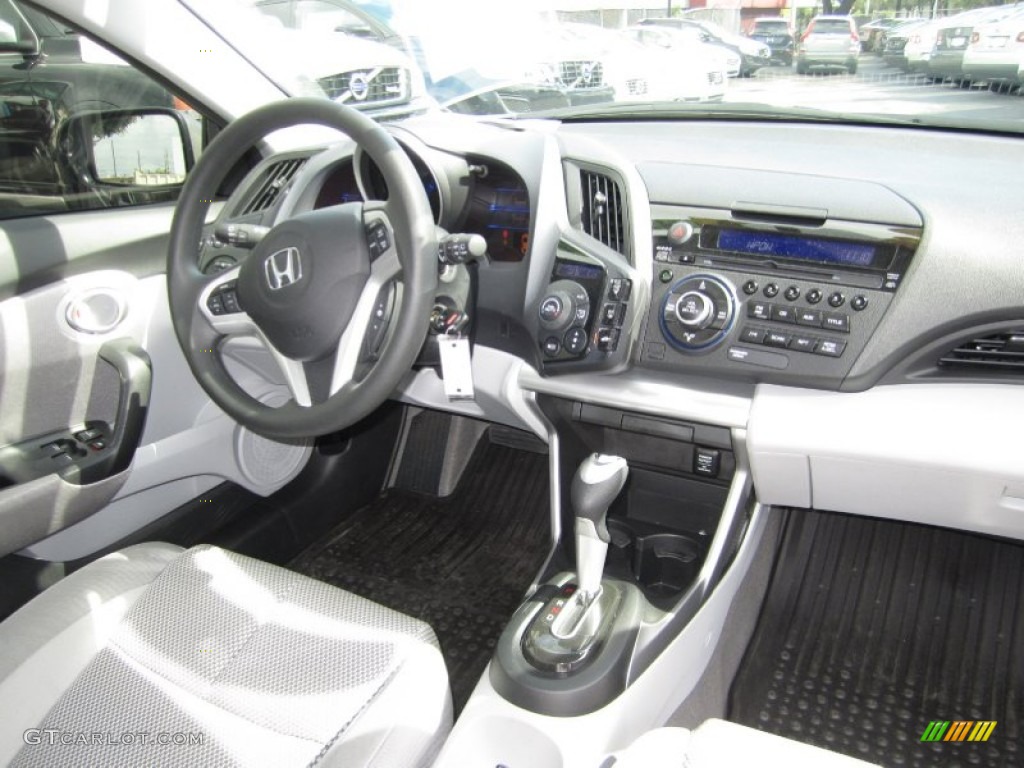 2011 Honda CR-Z Sport Hybrid Gray Fabric Dashboard Photo #60846488