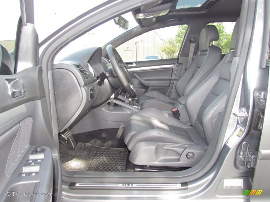 Anthracite Black Interior 2008 Volkswagen GTI 4 Door Photo #60846541
