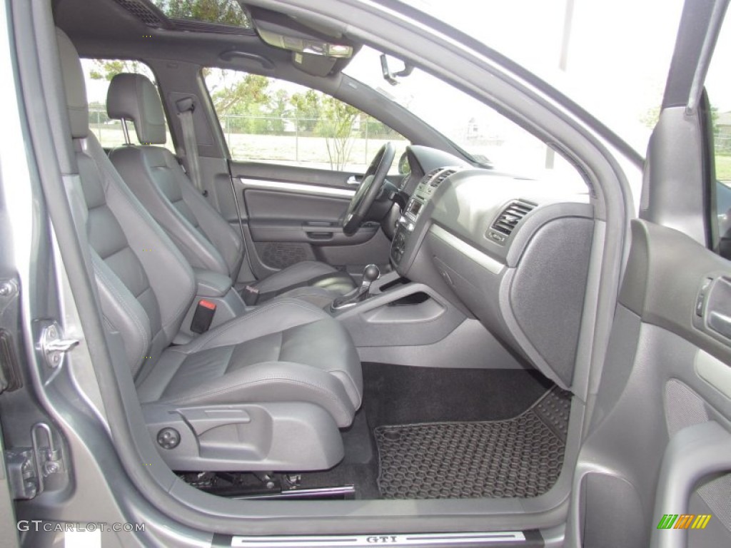 Anthracite Black Interior 2008 Volkswagen GTI 4 Door Photo #60846552