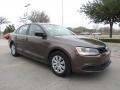 2012 Toffee Brown Metallic Volkswagen Jetta S Sedan  photo #7