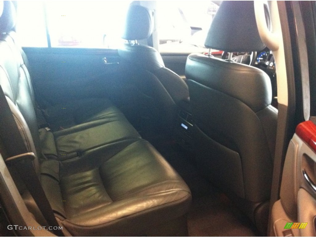 2008 LX 570 - Onyx Black / Dark Gray photo #7
