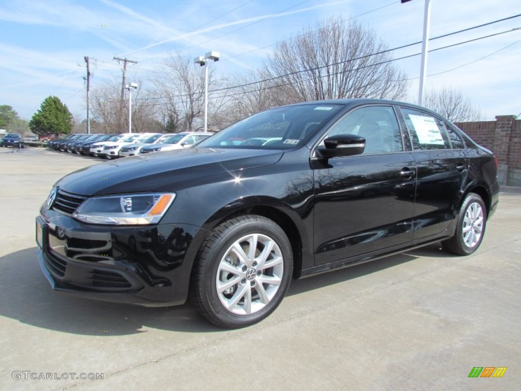 Black Volkswagen Jetta