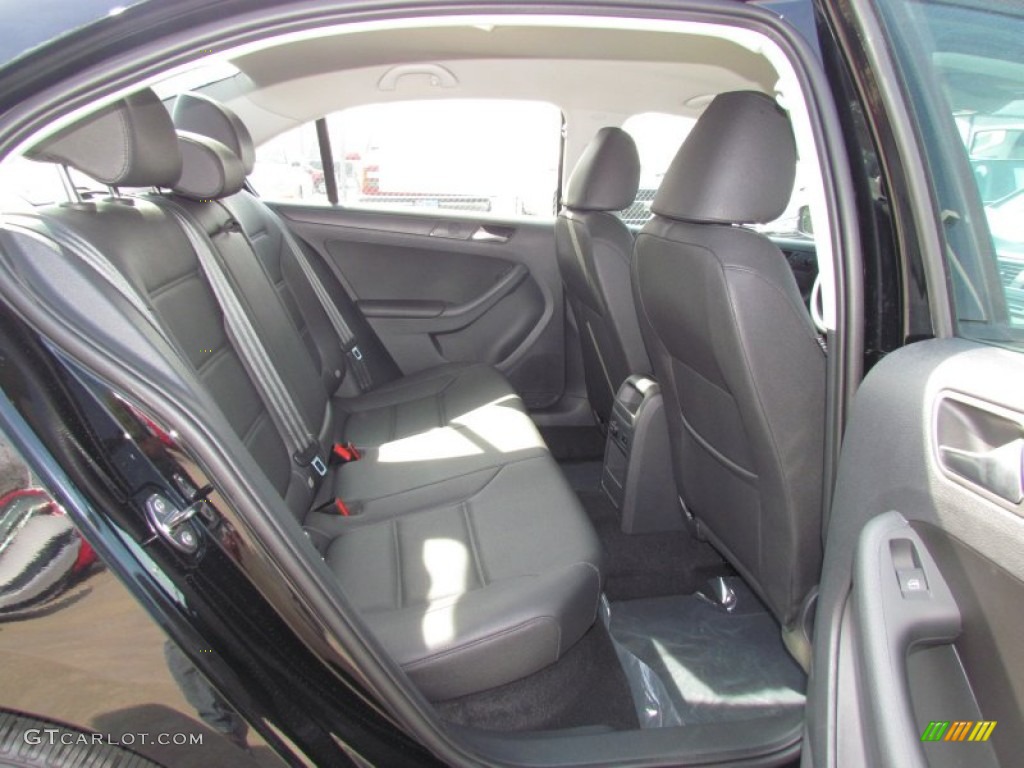 2012 Jetta SE Sedan - Black / Titan Black photo #4