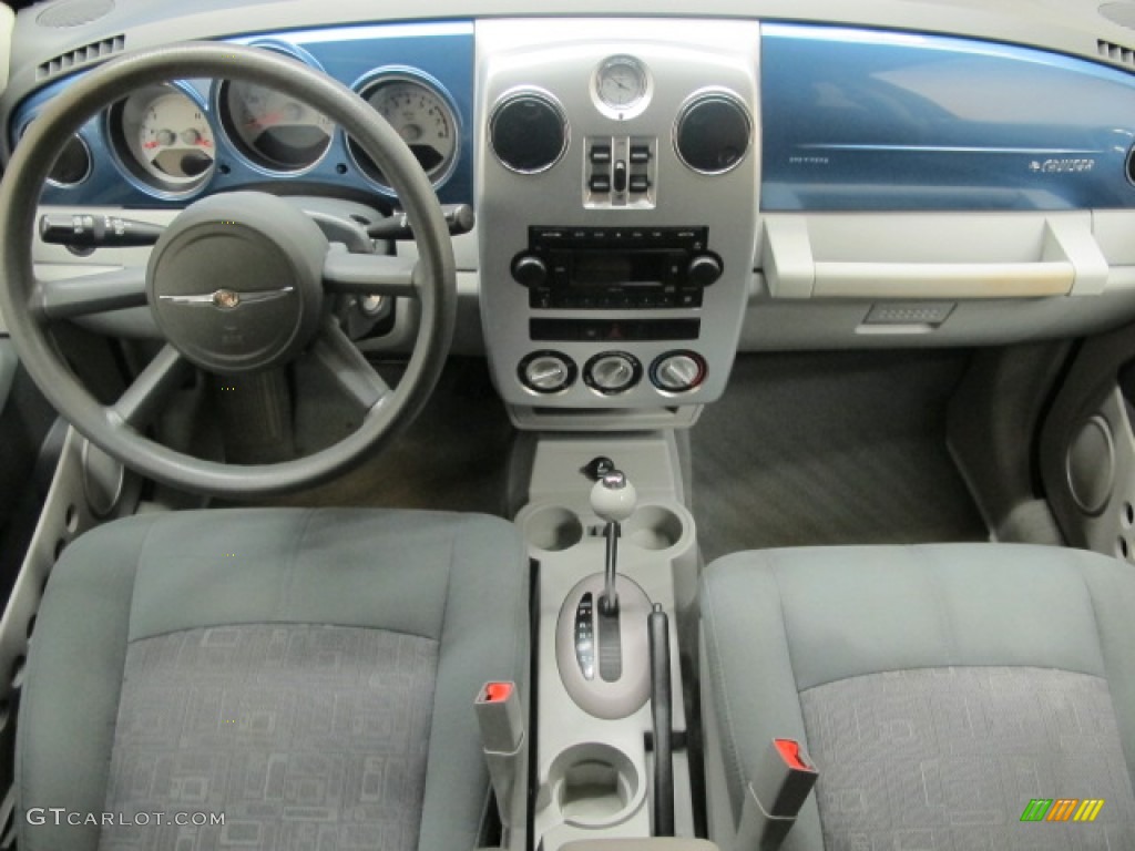 2007 Chrysler PT Cruiser Touring Pastel Slate Gray Dashboard Photo #60849162