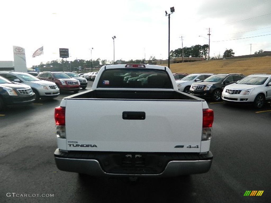 2012 Tundra TRD CrewMax 4x4 - Super White / Sand Beige photo #4