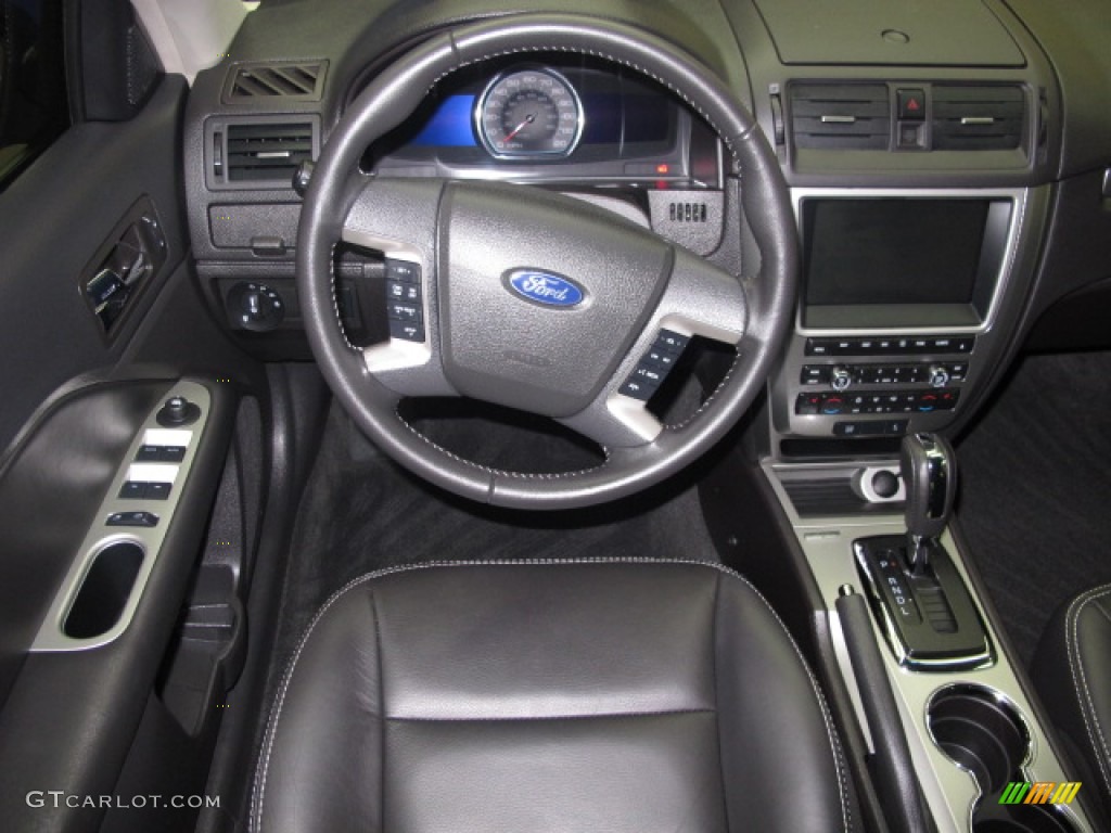 2011 Fusion Hybrid - Tuxedo Black Metallic / Charcoal Black photo #22