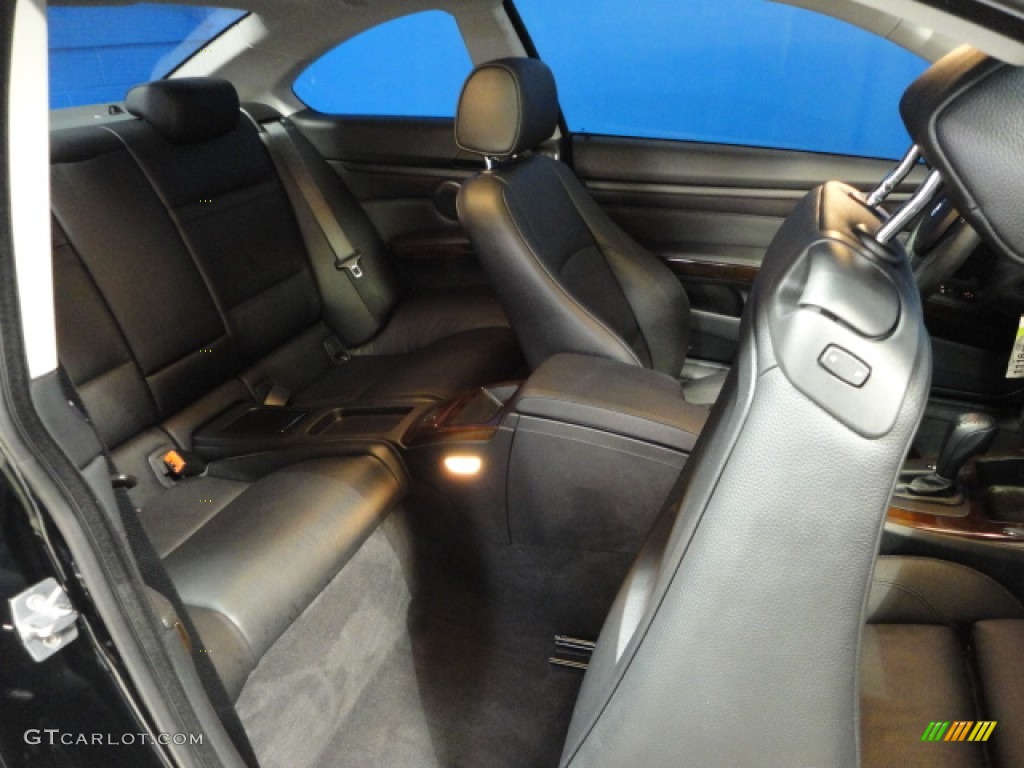 2011 3 Series 335i xDrive Coupe - Jet Black / Black photo #27