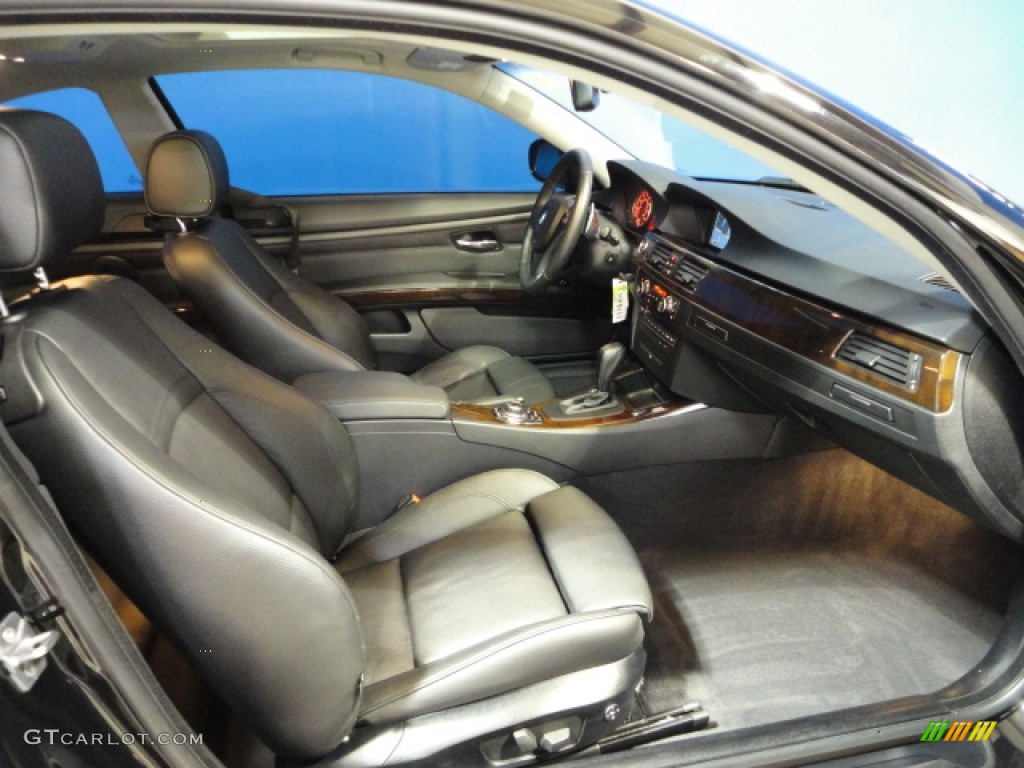 2011 3 Series 335i xDrive Coupe - Jet Black / Black photo #29
