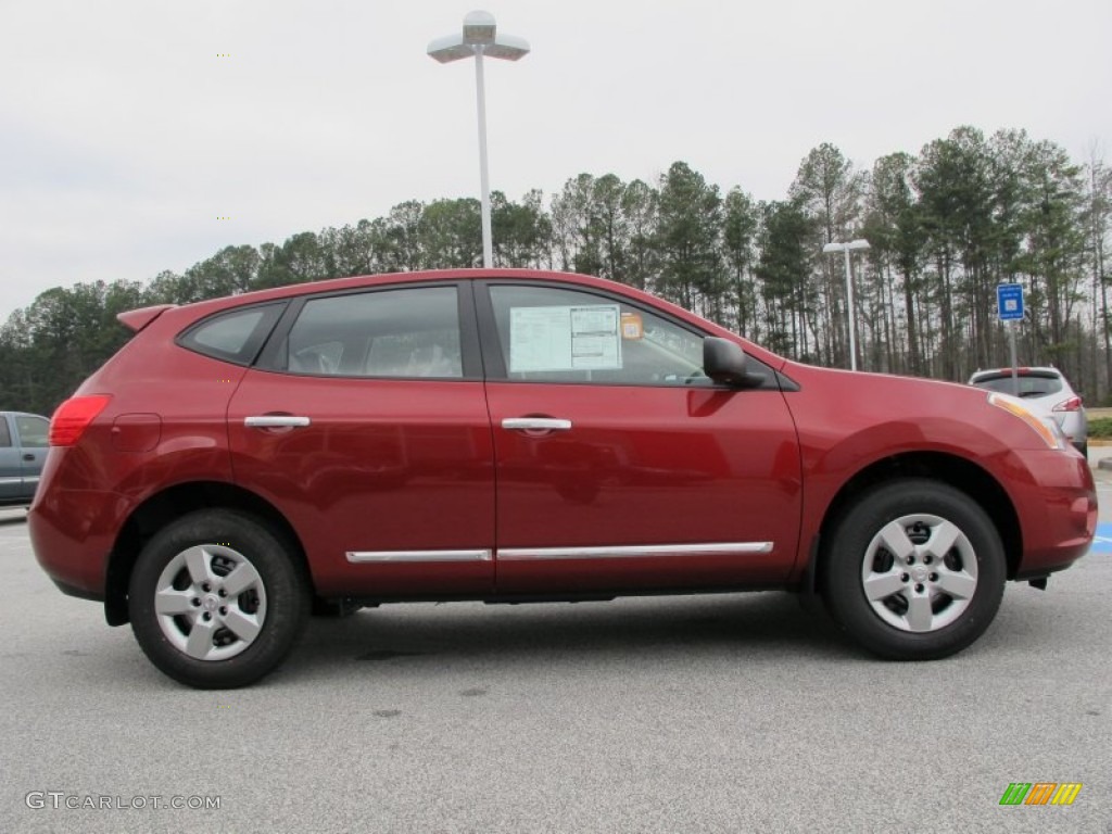 2012 Rogue S - Cayenne Red / Gray photo #6