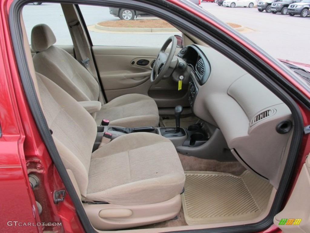 1999 Contour SE - Toreador Red Metallic / Medium Dark Prairie Tan photo #13