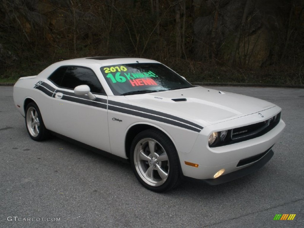 2010 Challenger R/T Classic - Stone White / Dark Slate Gray photo #1