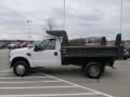 Oxford White - F350 Super Duty XL Regular Cab 4x4 Chassis Dump Truck Photo No. 8