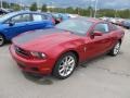 2010 Red Candy Metallic Ford Mustang V6 Premium Coupe  photo #3