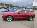 Red Candy Metallic 2010 Ford Mustang V6 Premium Coupe Exterior