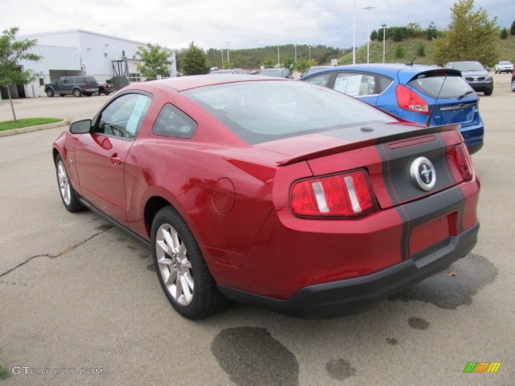 Red Candy Metallic 2010 Ford Mustang V6 Premium Coupe Exterior Photo #60854937