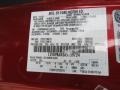 U6: Red Candy Metallic 2010 Ford Mustang V6 Premium Coupe Color Code