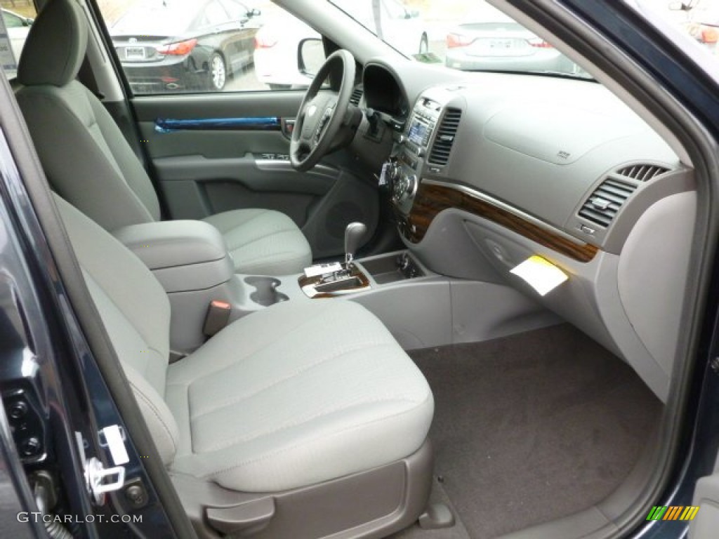 Gray Interior 2012 Hyundai Santa Fe GLS V6 AWD Photo #60855909
