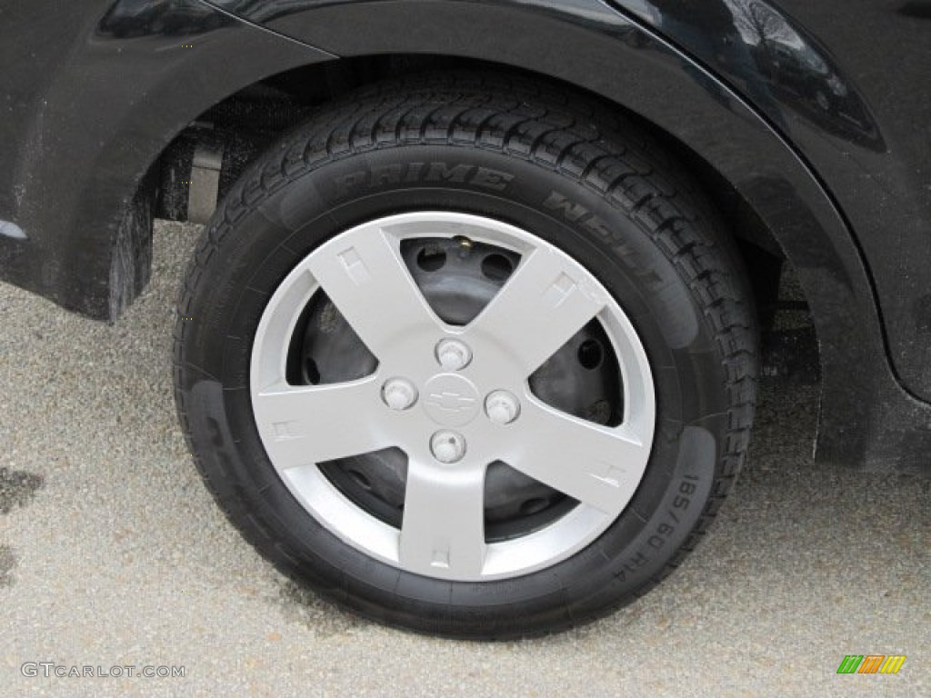 2010 Aveo LT Sedan - Black Granite / Charcoal photo #3