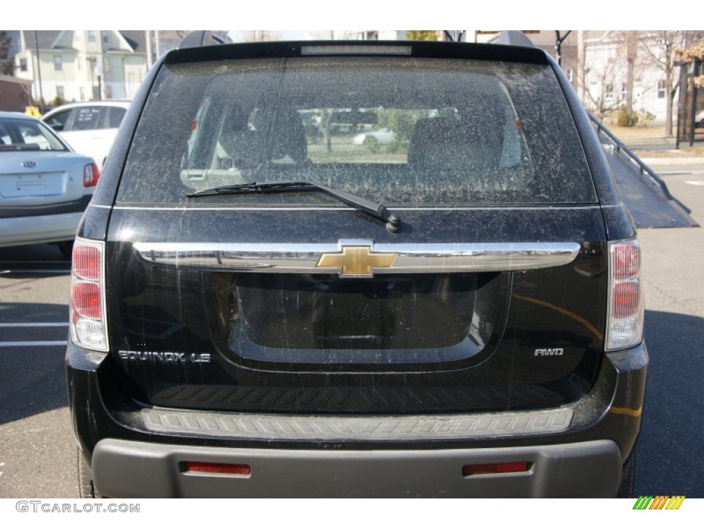 2006 Equinox LS AWD - Black / Light Gray photo #5