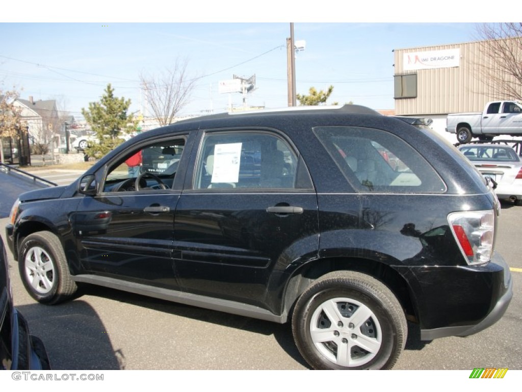 2006 Equinox LS AWD - Black / Light Gray photo #6