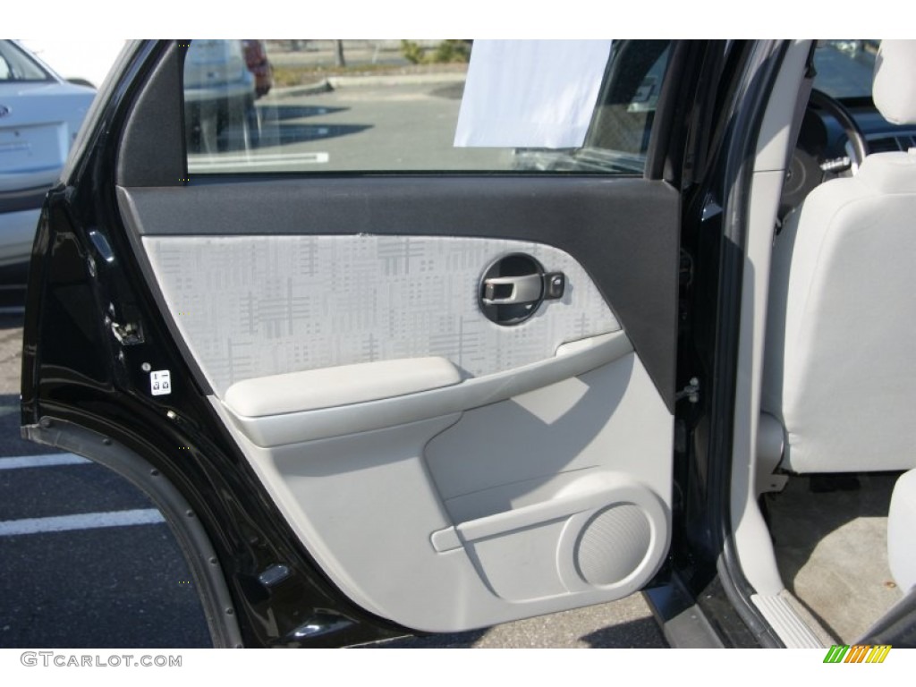 2006 Equinox LS AWD - Black / Light Gray photo #13