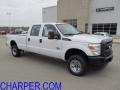 2012 Oxford White Ford F350 Super Duty XL Crew Cab 4x4  photo #1