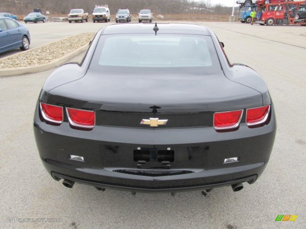 2010 Camaro LS Coupe - Black / Black photo #8