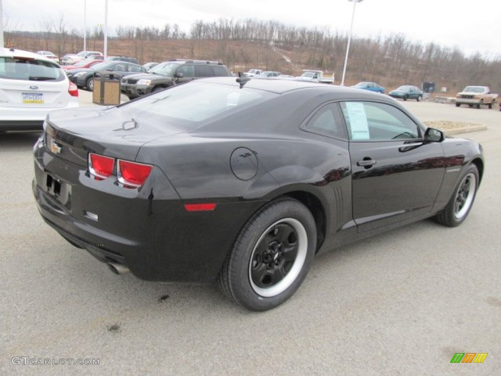 2010 Camaro LS Coupe - Black / Black photo #9