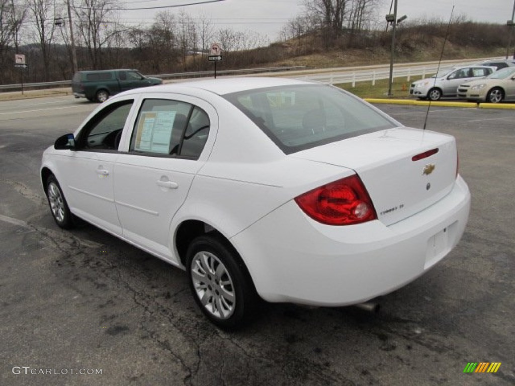 2010 Cobalt LT Sedan - Summit White / Ebony photo #7