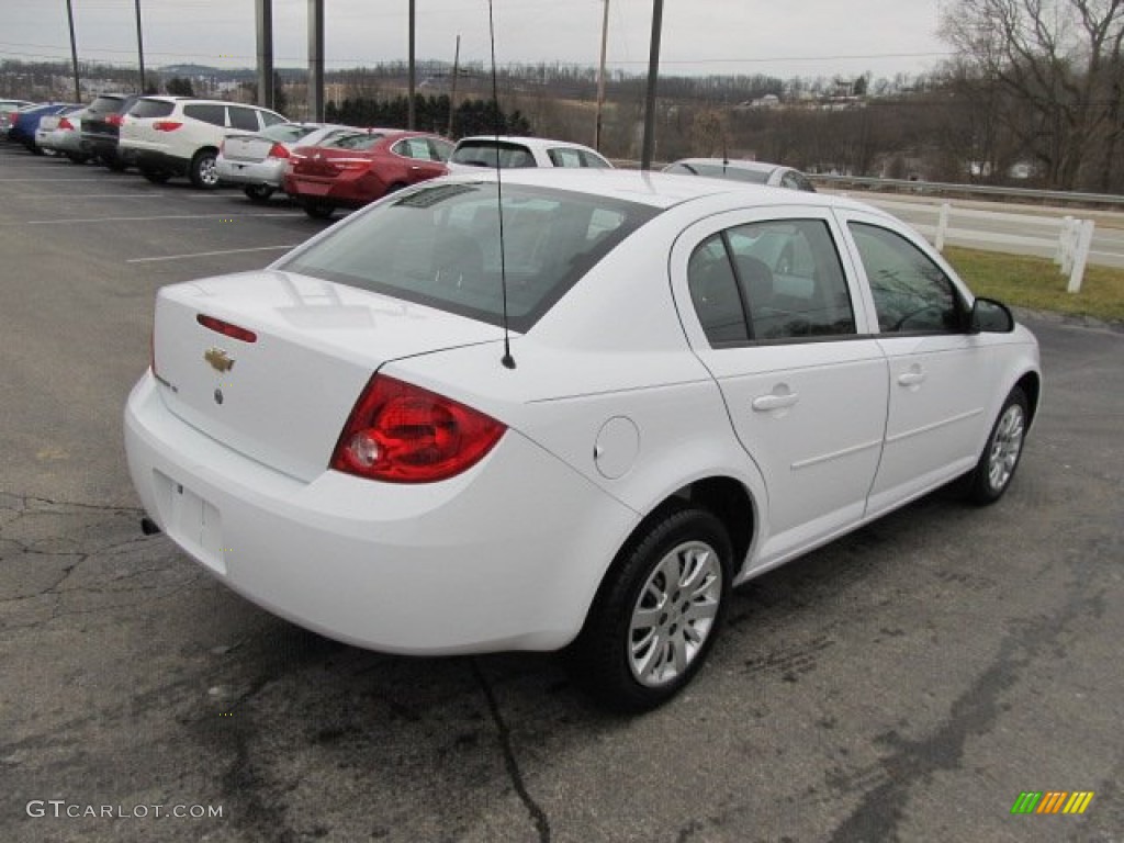 2010 Cobalt LT Sedan - Summit White / Ebony photo #9