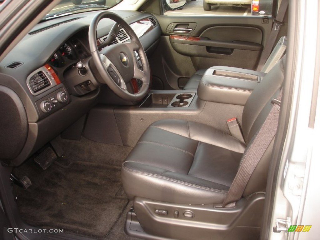 2012 Suburban LT 4x4 - Silver Ice Metallic / Ebony photo #10