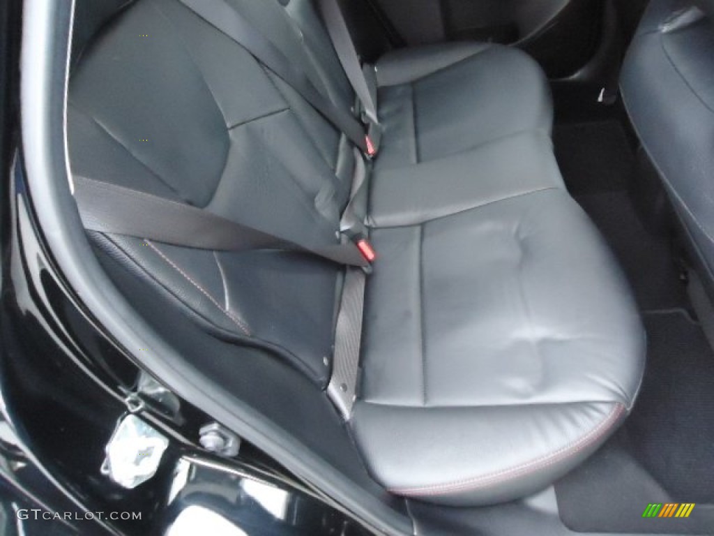 Carbon Black Interior 2011 Subaru Impreza WRX Limited Sedan Photo #60858999