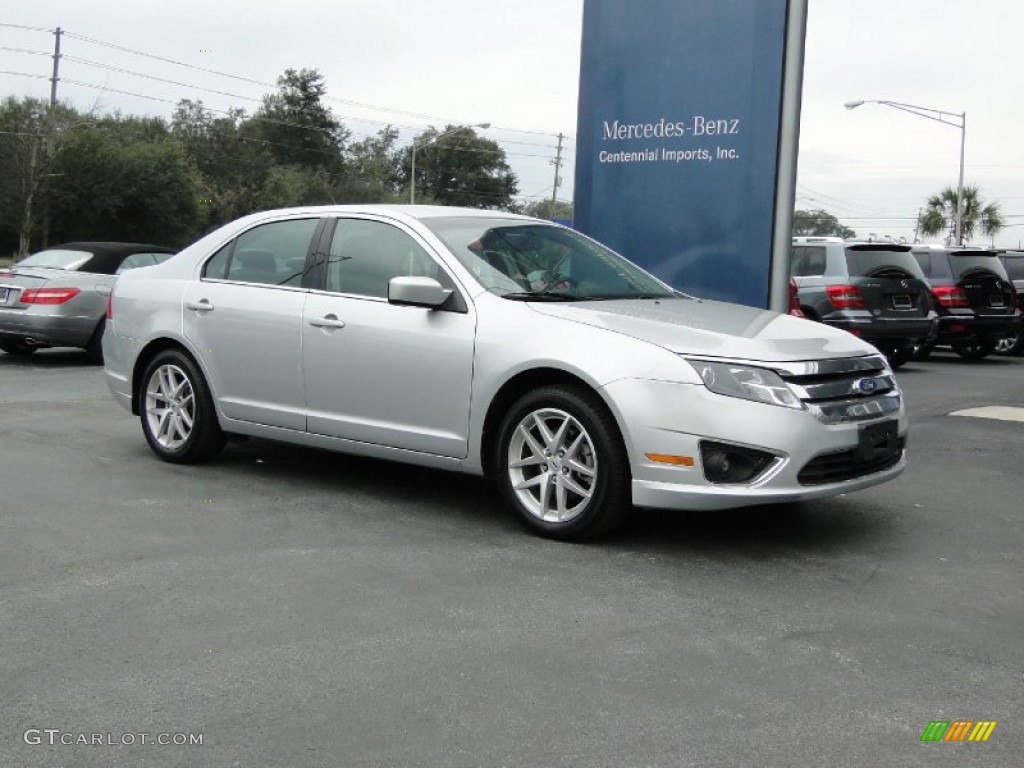 2010 Fusion SEL V6 - Brilliant Silver Metallic / Charcoal Black photo #13