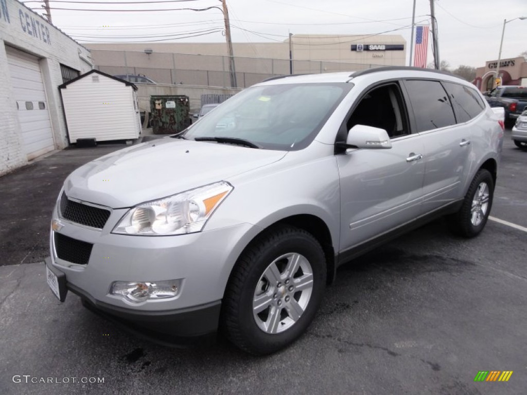 Silver Ice Metallic 2012 Chevrolet Traverse LT Exterior Photo #60862101