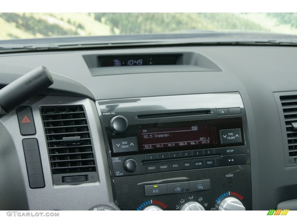 2012 Tundra Double Cab 4x4 - Nautical Blue Metallic / Black photo #13