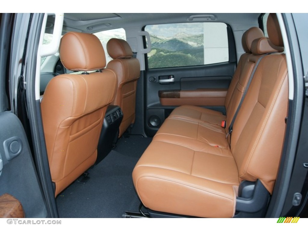 2012 Toyota Tundra Platinum CrewMax 4x4 Rear Seat Photo #60862281