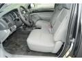 Graphite 2012 Toyota Tacoma Regular Cab 4x4 Interior Color