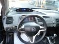 Black 2009 Honda Civic EX-L Coupe Dashboard