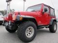 2006 Flame Red Jeep Wrangler Sport 4x4  photo #3