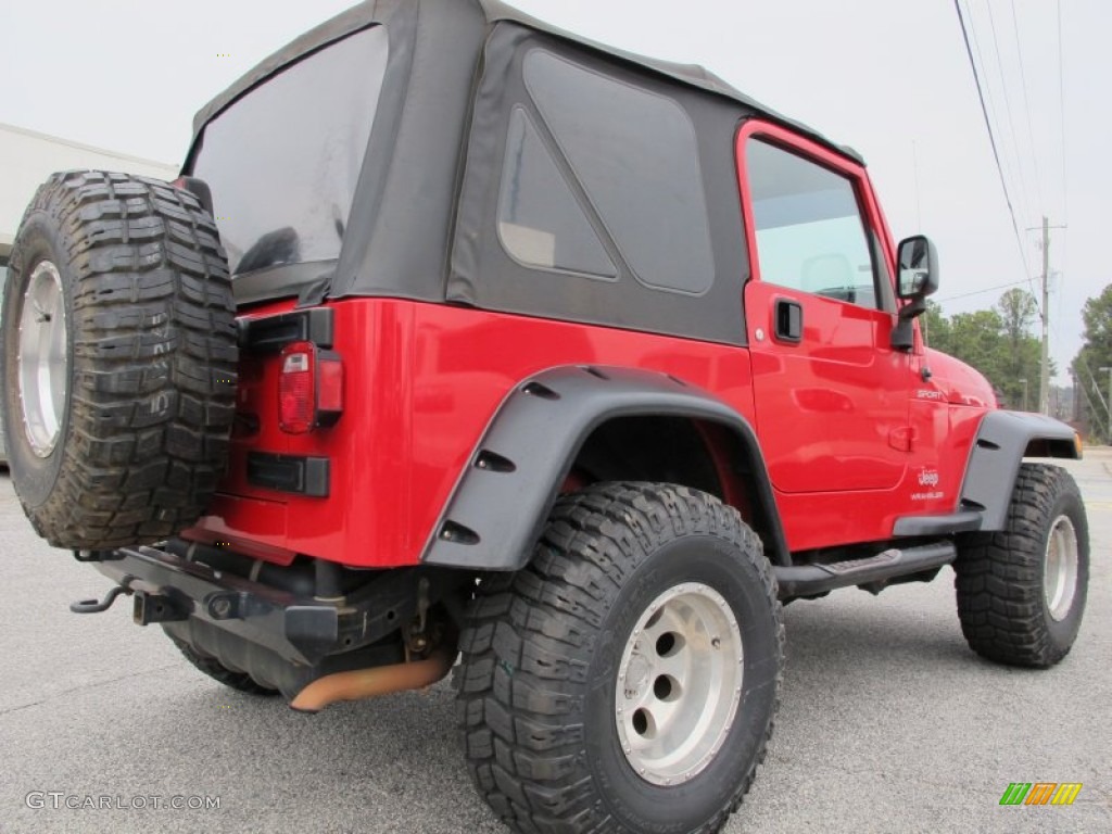 2006 Jeep Wrangler Sport 4x4 Custom Wheels Photos