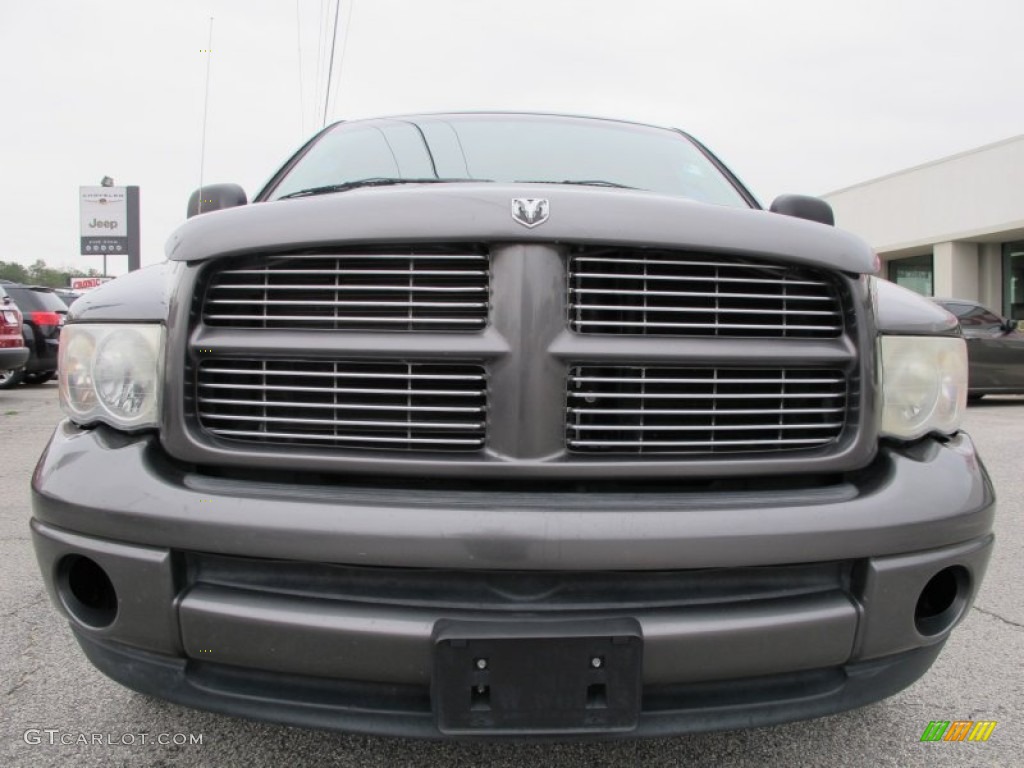 2003 Ram 1500 SLT Quad Cab - Graphite Metallic / Dark Slate Gray photo #2