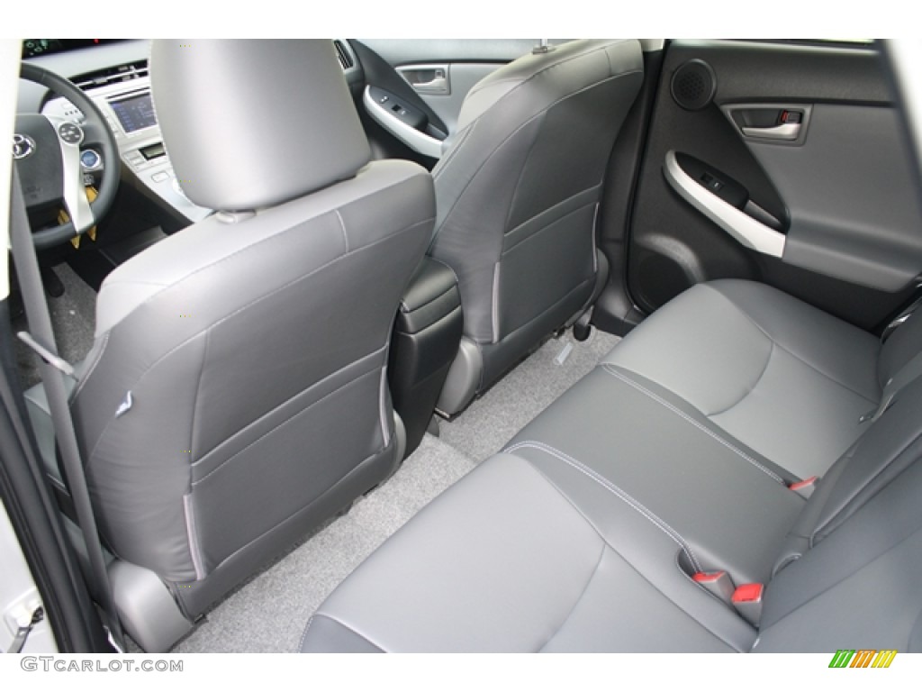 Dark Gray Interior 2012 Toyota Prius 3rd Gen Four Hybrid Photo #60863361