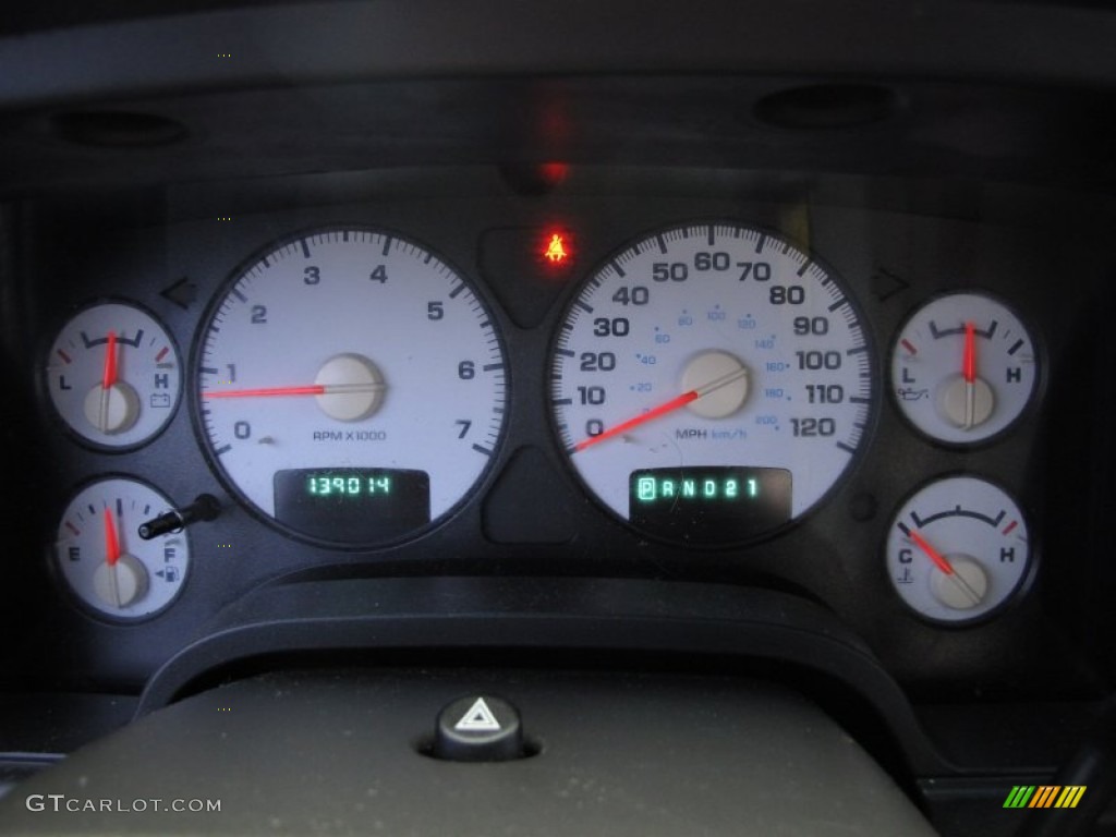 2003 Dodge Ram 1500 SLT Quad Cab Gauges Photo #60863460