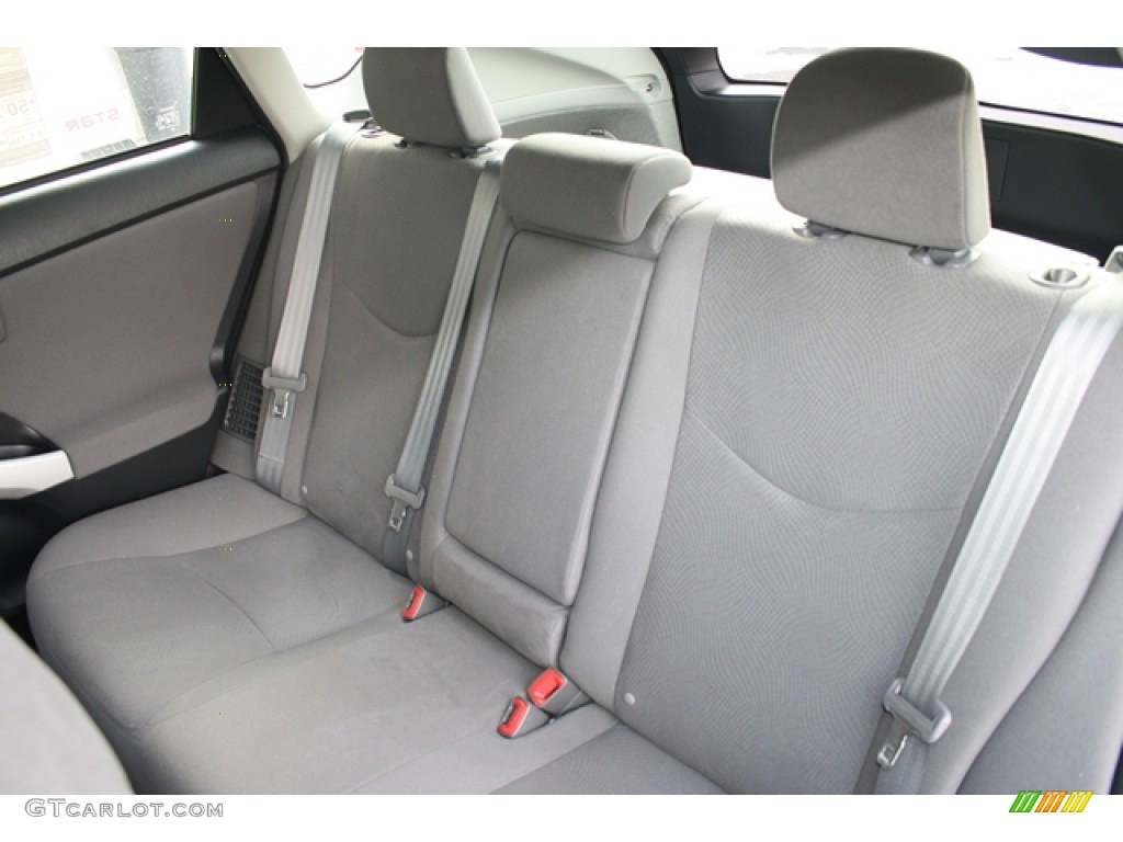Misty Gray Interior 2012 Toyota Prius 3rd Gen Two Hybrid Photo #60863484