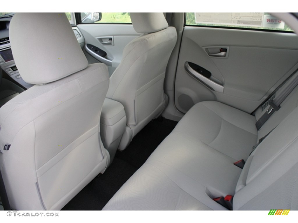 Misty Gray Interior 2012 Toyota Prius 3rd Gen Two Hybrid Photo #60863658